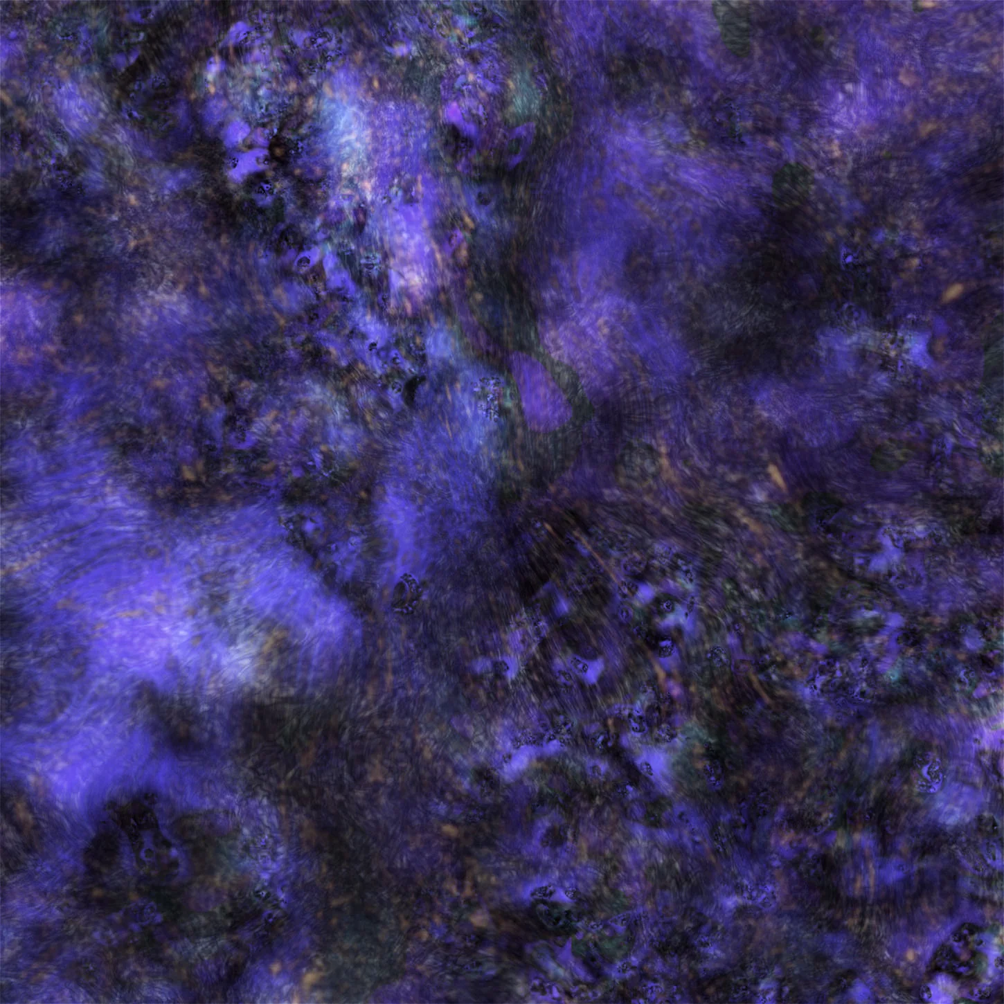 Placeholder preview image: a dense indigo procedural field with luminous blue currents.