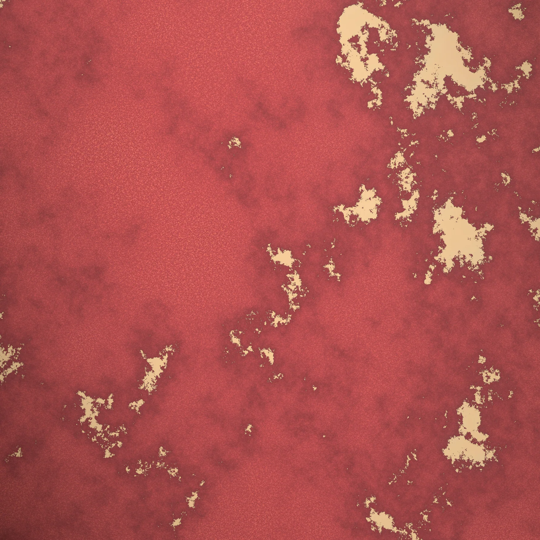 Placeholder preview image: a rust-red procedural surface broken by irregular pale islands.